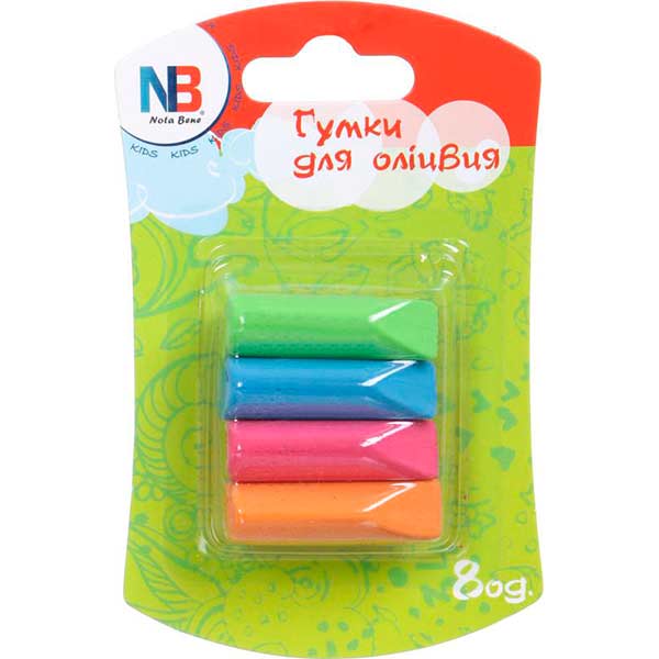 Ластик Nota Bene KR970702 8 шт