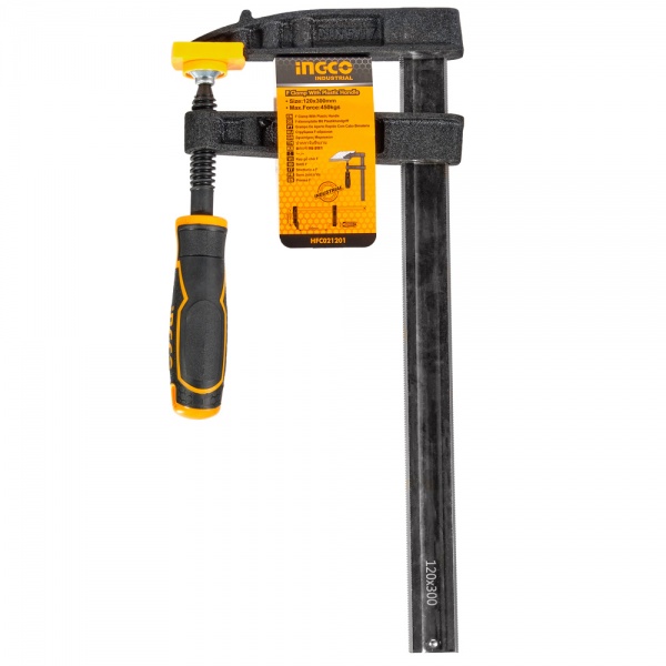 Струбцина INGCO F 120х300 мм INGCO INDUSTRIAL HFC021201