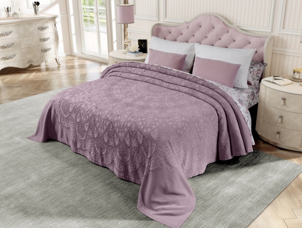 Покрывало Mariana 230x270 см La Nuit розовый 