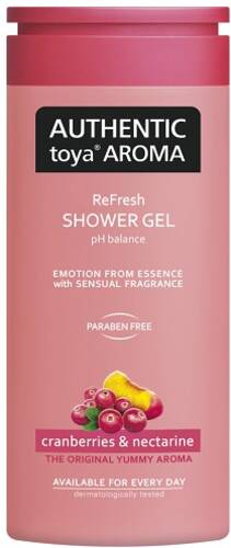Гель для душа Authentic Клюква и нектарин 400 мл