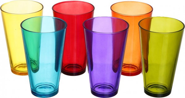 Набор стаканов Радуга 320 мл 6 шт. 