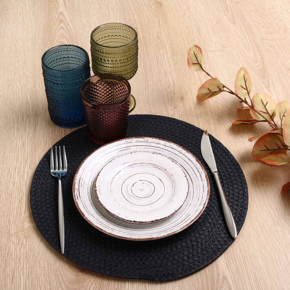 Коврик для сервировки Flamberg Woven Black 35 см