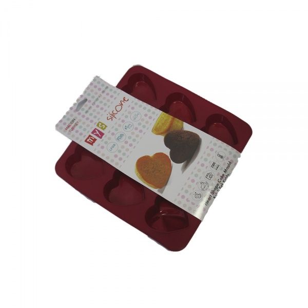 Форма для кексів на 9 порцій Серце MYS