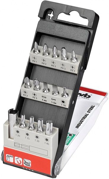 Набор бит KWB 15 шт.