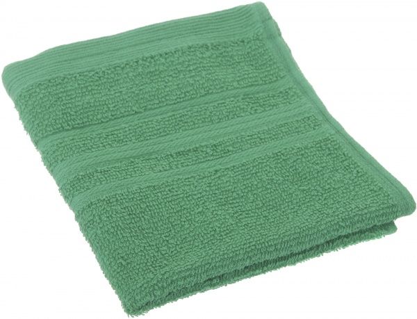 Полотенце с полосками 30x30 см зеленый Home Line 