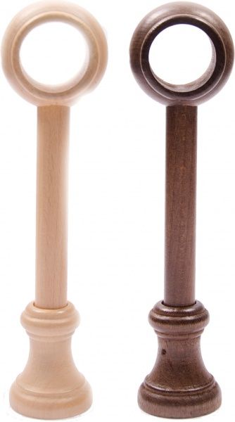 Тримач для карниза Бона Gardinia одинарний набірний d28 мм натуральний 