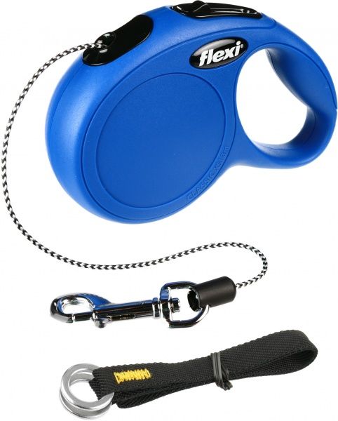 Поводок-рулетка CAT XS синий до 8 кг 3 м