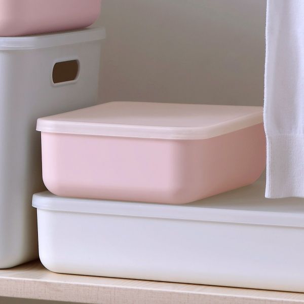 Ящик для зберігання MVM FH-10 LIGHT PINK 80x257x180 мм