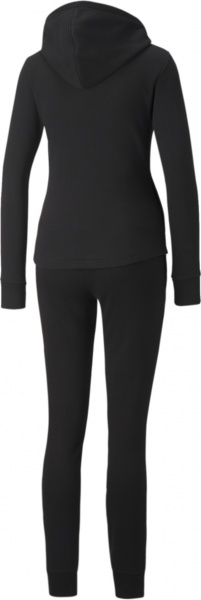 Спортивний костюм Puma Classic Hooded Sweat Suit 58913201 р. XL чорний