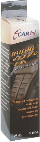 Очиститель-кондиционер кожи CarBI 100 мл спрей