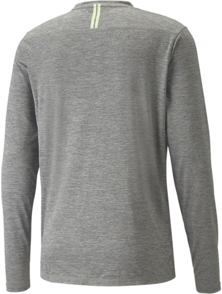 Футболка Puma RUN LS Tee M 52140303 р.M сірий