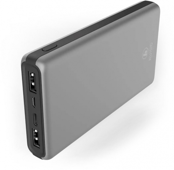 Внешний аккумулятор (Powerbank) Hama ALU15HD 15000 m/Ah grey (187239) 