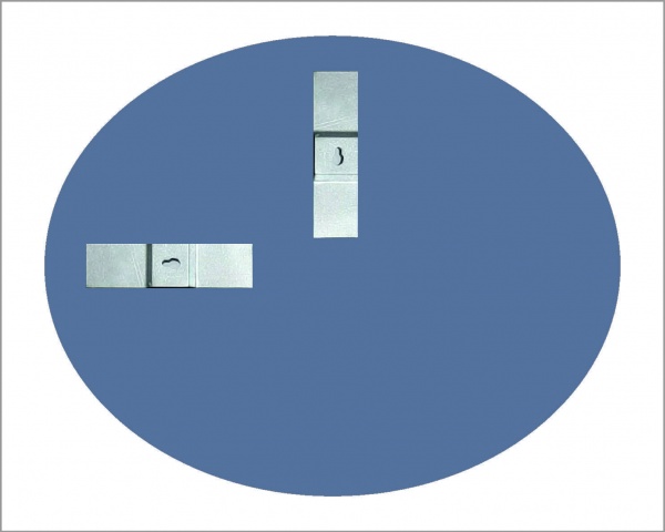 Зеркало настенное ЛАДА ГІВА 232 440x640 мм 