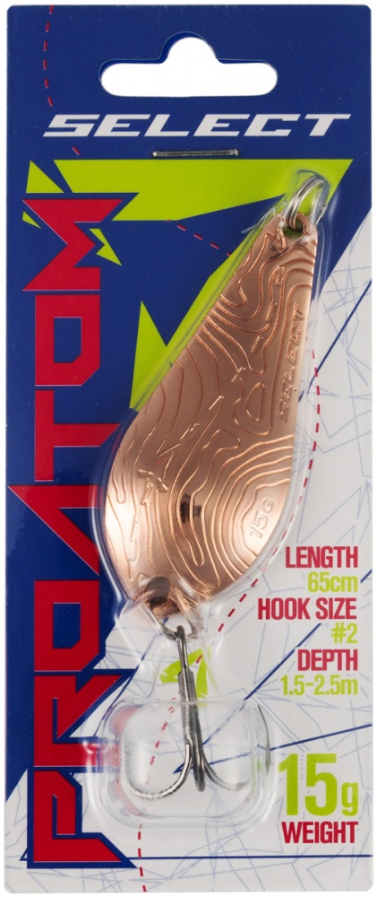 Блесна Select ProAtom 15.0g 65mm #03 15 г Блесна Select ProAtom 15.0g 65mm #03