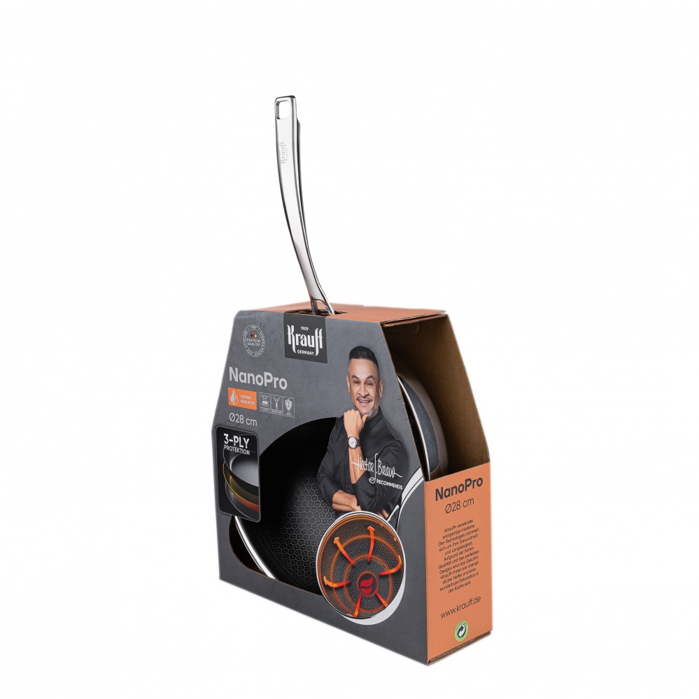Сковорода wok Krauff NanoPro 3-ply 28 см 25-305-213