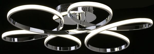 Люстра светодиодная Luce S0045S03 84 Вт хром 