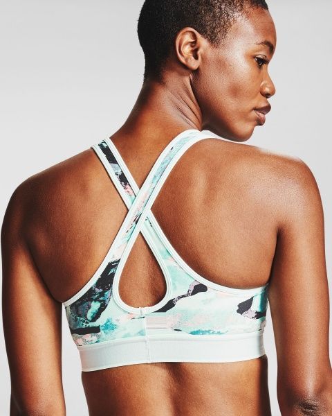 Бра Under Armour Mid Crossback Bra 1307213-403 L блакитний
