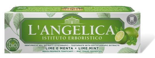 Зубна паста L'ANGELICA насолода смаків Лайм і м'ята 75 мл