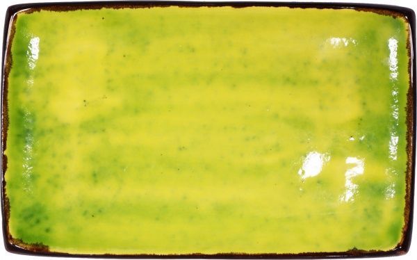 Тарілка прямокутна 16х26 см Лайм Manna Ceramics