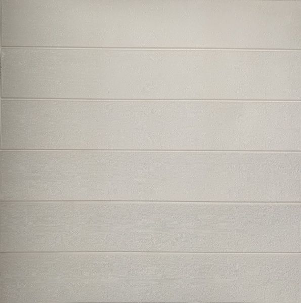 Декоративна наліпка 3D-панель дошка біла 700x700x5 мм