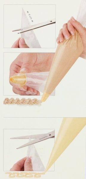 Мешок кондитерский Delicia 30 cм, 10 шт, 6 насадок 630470 Tescoma