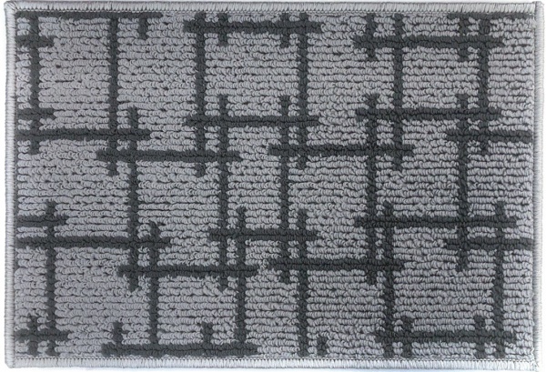 Коврик Dariana MINI 3 40x60 см серый