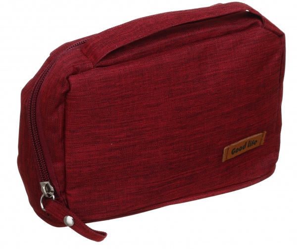 Органайзер для цифрових аксесуарів, комплектуючих 20х8х12 cм червоний RH2216r 