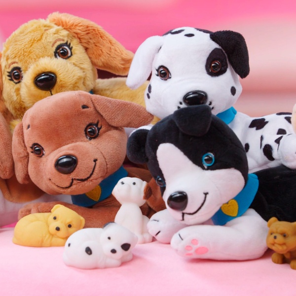 М'яка іграшка Sbabam Собачка мама з сюрпризом 10 см в асортименті 67/CN-2020
