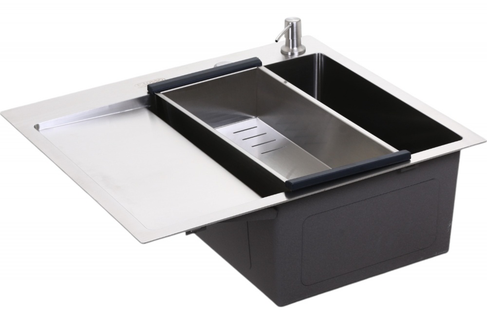 Мойка для кухни F.Lusso из нержавеющей стали 5851R