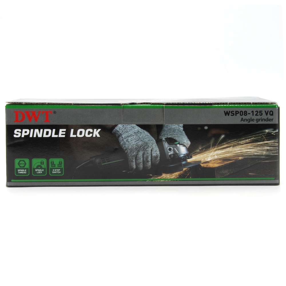 Болгарка (угловая шлифмашина) DWT WSP08-125 VQ