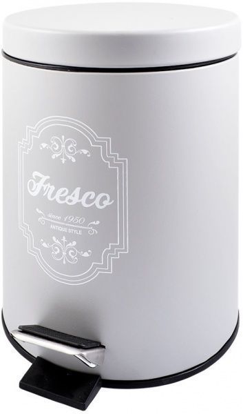 Ведро с педалью Arino Fresco Grey (54527)