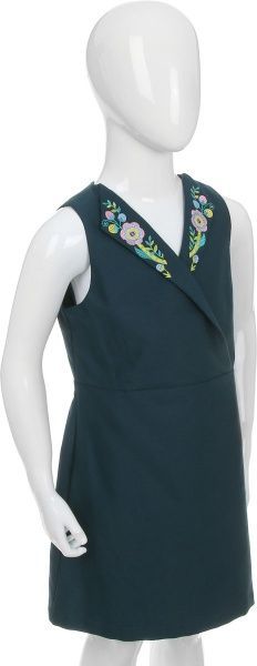 Сарафан шкільний Едельвіка 128 зелений 109-19/00 