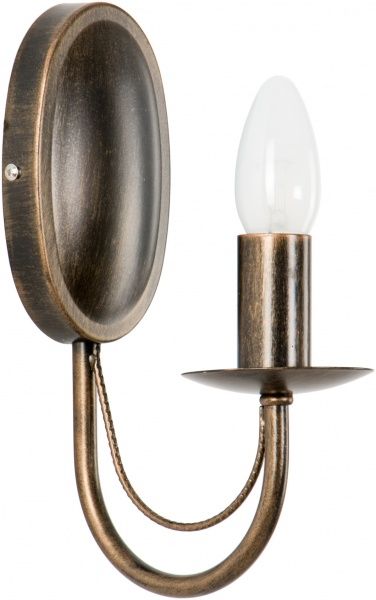 Бра Nowodvorski WIOLETTA I 1x60 Вт E14 старая бронза 1350 