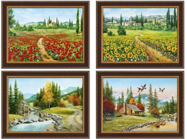 Картина модульна 33x43 см SvitArt PN-151 