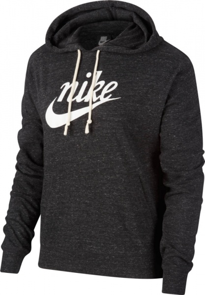 Джемпер Nike W NSW GYM VNTG HOODIE HBR CJ1691-010 р. L черный