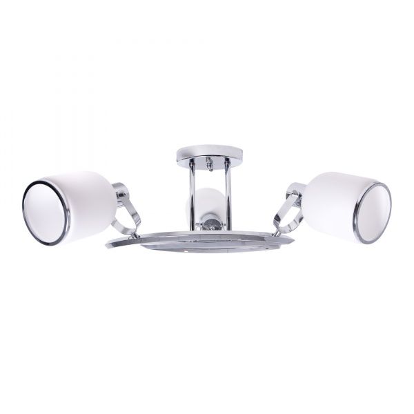 Люстра підвісна Altalusse 3x40 Вт E27 хром INL-9376P-03 Chrome 