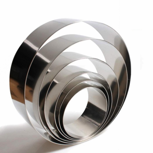 Набір кондитерських кілець Kolobok Profi 4 шт. 80 мм; 140 мм; 160 мм; 180 мм Полімет