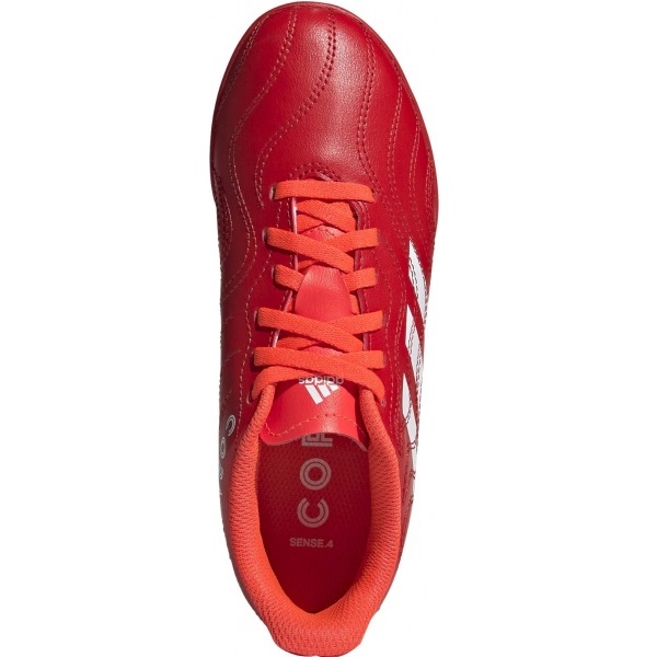 Сороконожки Adidas COPA SENSE.4 TF J FY6166 р.US 4,5 красный