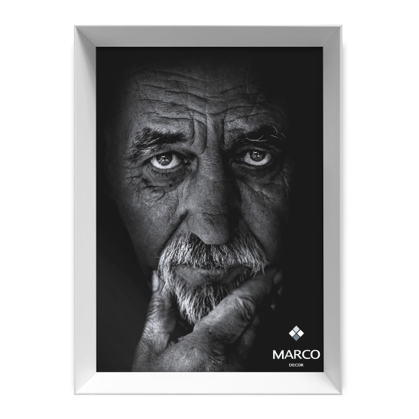 Рамка для фотографії зі склом MARCO decor 1638 1 фото 15х20 см білий 