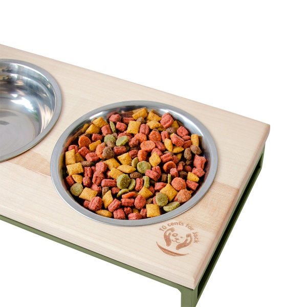 Миска потрійна 10 центів для Джека №3 XS 3х250 мл хакі