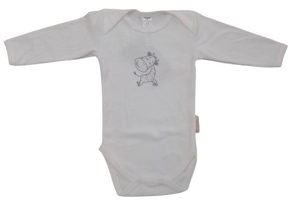 Боді дитяче унісекс Bambinelli Б302-1 р.74 молочний