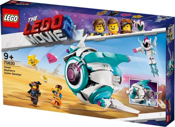 Конструктор LEGO Movie Сес-Терский звездолет Любки Хаос! 70830