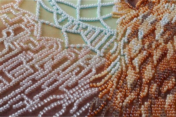 Набор для вышивания бисером на натуральном художественном холсте Тотем AB-626 Абрис Арт 