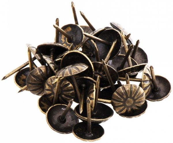 Комплект для обивки дверей кожзаменитель с поролоном и гвоздями черный 