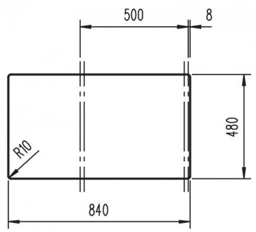 Мийка для кухні Teka STONE 50 B-TG 1B 1D білий 