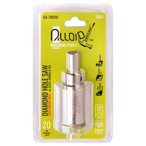 Свердло алмазне Alloid корончасте 20 мм 1 шт. 48853