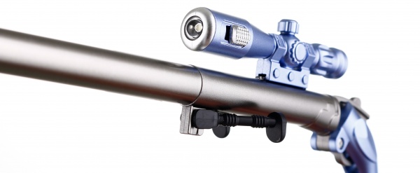 Ручка гелевая Винтовка синяя чернила синие 