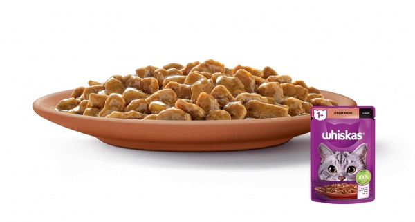 Корм Whiskas в соусе с индейкой 85 г