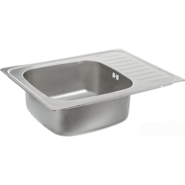 Мойка врезная Family Fam 6550D в комплекте с сифоном