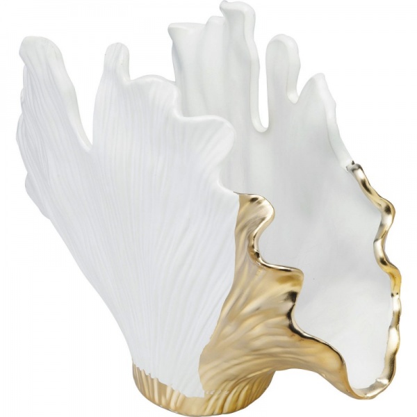Ваза KARE Design Ginkgo Elegance 45 см белая 